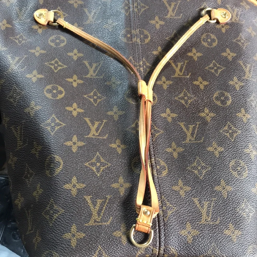 🌸 EXTRA LARGE 🌸 NEVERFULL TOTE GM BAG LOUIS VUITTON - Picture 10 of 15